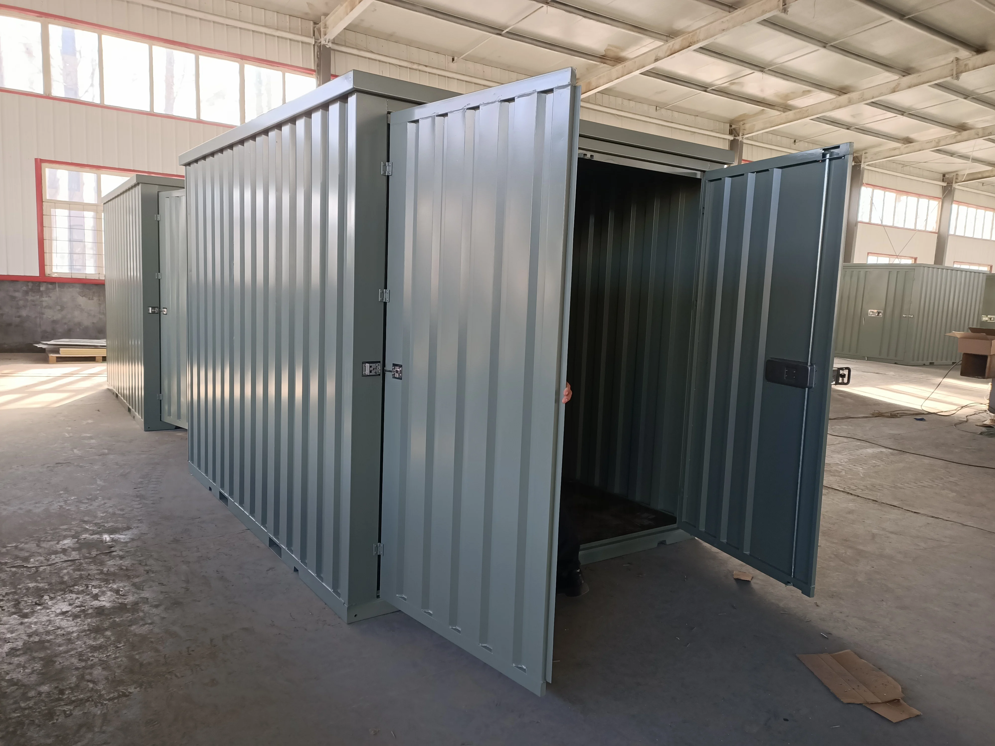 China 9 Feet Foldable Storage Movable Portable Living Flat Pack Extendable Foldable Container  House In American