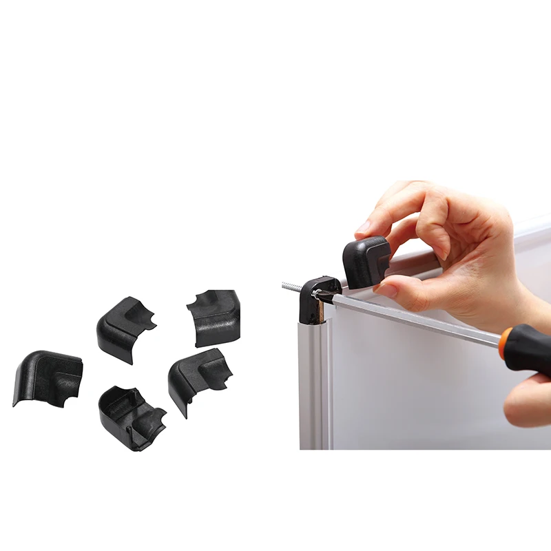 size wall-mounted magnetic tempered glass whiteboard office teaching children writing single-sided whiteboard