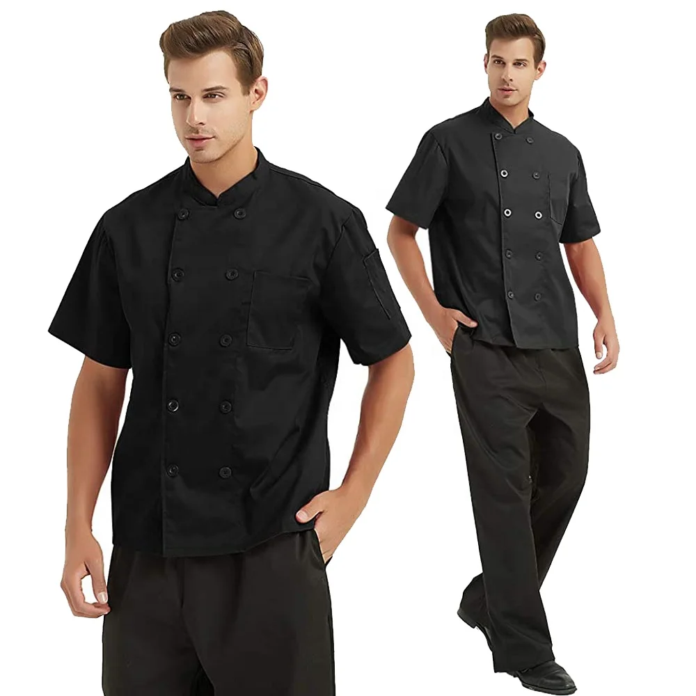 Cheap Unisex Promotion Chef Cooking Uniforms Hotel Restaurant Chef Coat