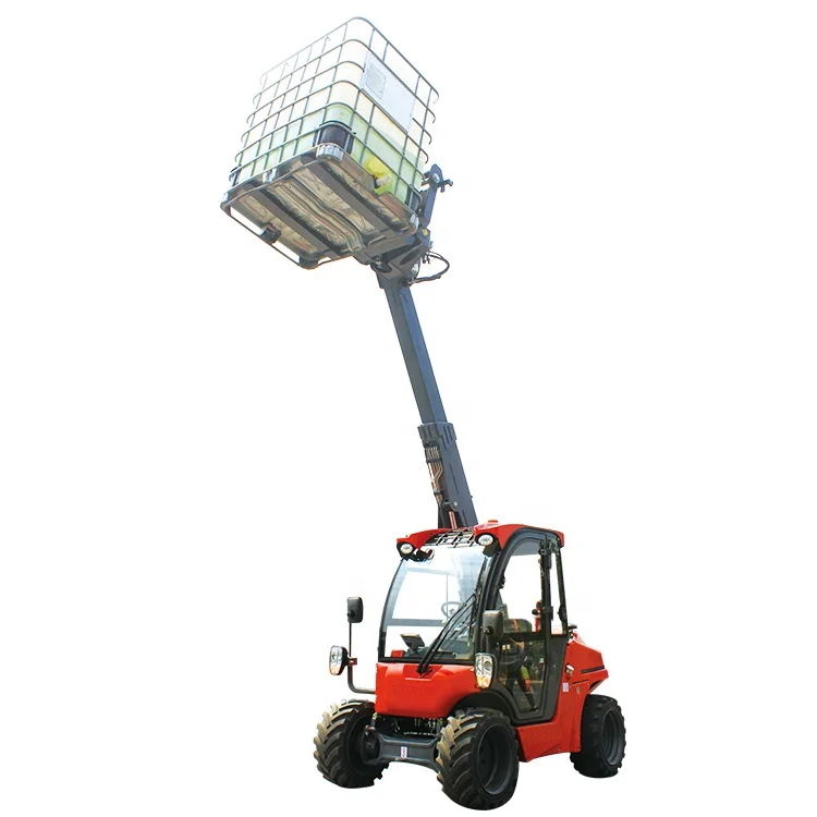 Everun ERT1500 4x4 Wheels Telescopic Forklift Rough Terrain Medium Telehandler with 1350Kgs Capacity