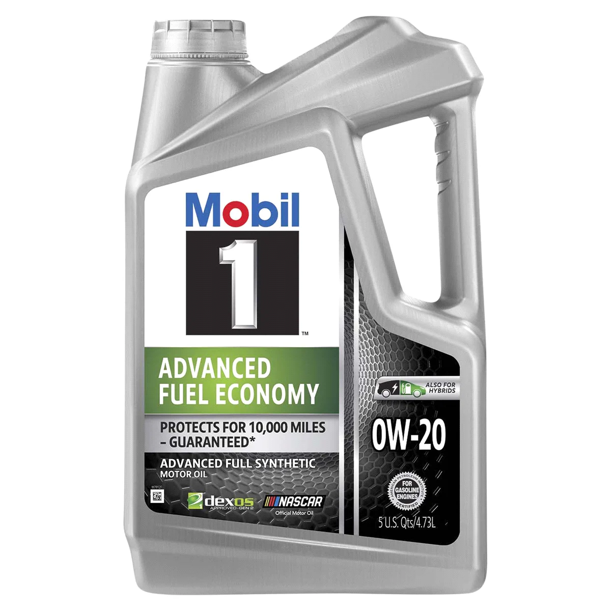 Моторное Масло Mobil 1 AFE 0W20, полностью синтетическое, бутылка с 5 квартами (4,73 л), пакетик из 3 штук