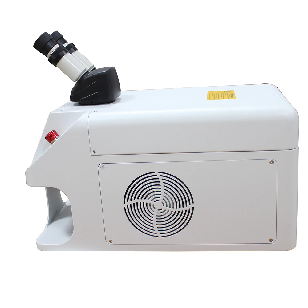 Hunst Jewelry Laser Welding Machine 80W Soldering Mini Portable Fiber Laser Welder Gold Silver Titanium Metal Rings Necklace