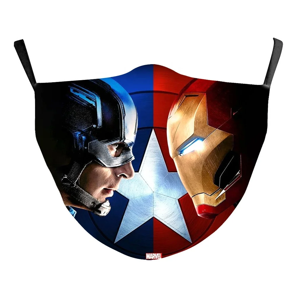 Высокоплотный саржевый полиэстер Супергерои marvel дети взрослые цифровая печать