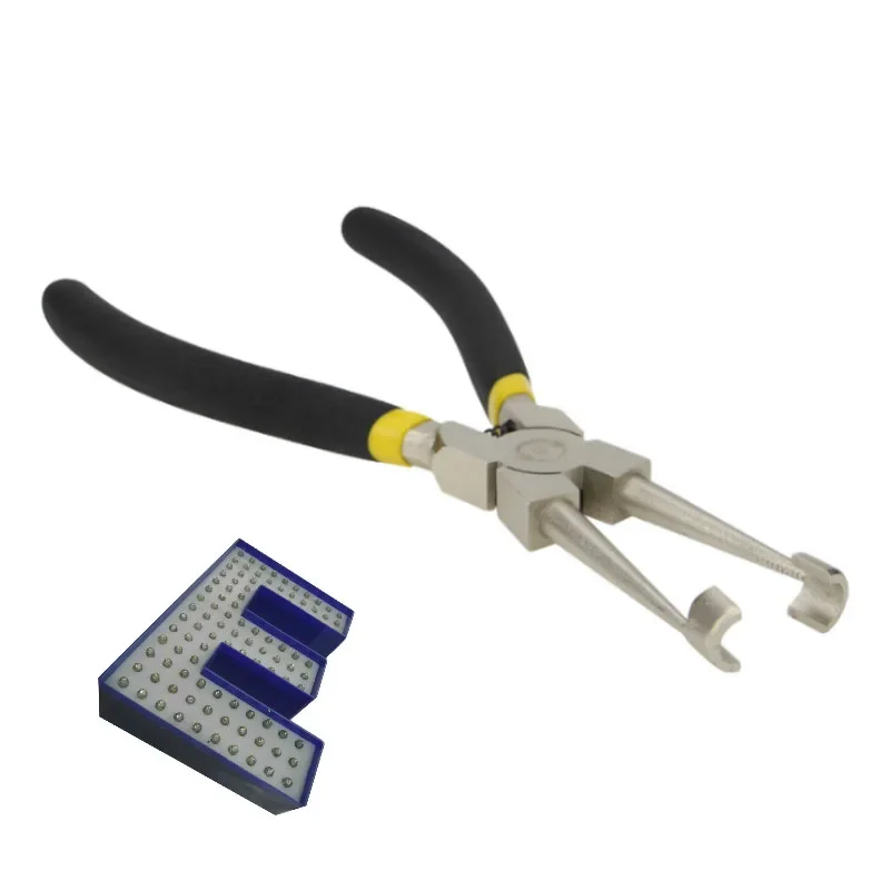 9mm 12mm LED Pixel Feeder Assistant Plier Exposed Channel Letters Dot-Matrix Advertising Lamp Tool Push  Knobs