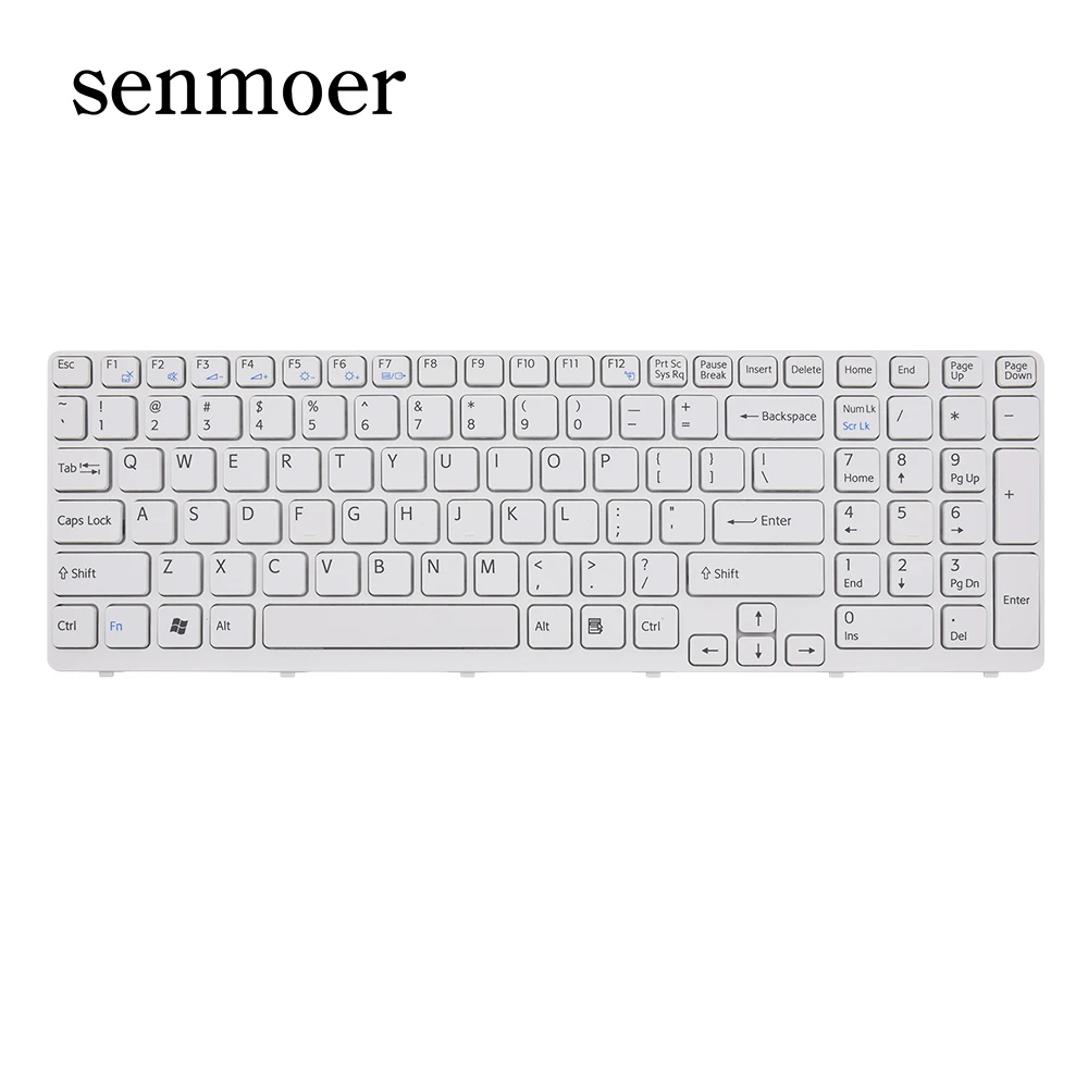 China factory New US layout laptop keyboard for Sony VAIO Fit 15E SVF1531V8CW SVF15327SCW SVF15317SCW SVF316SCW
