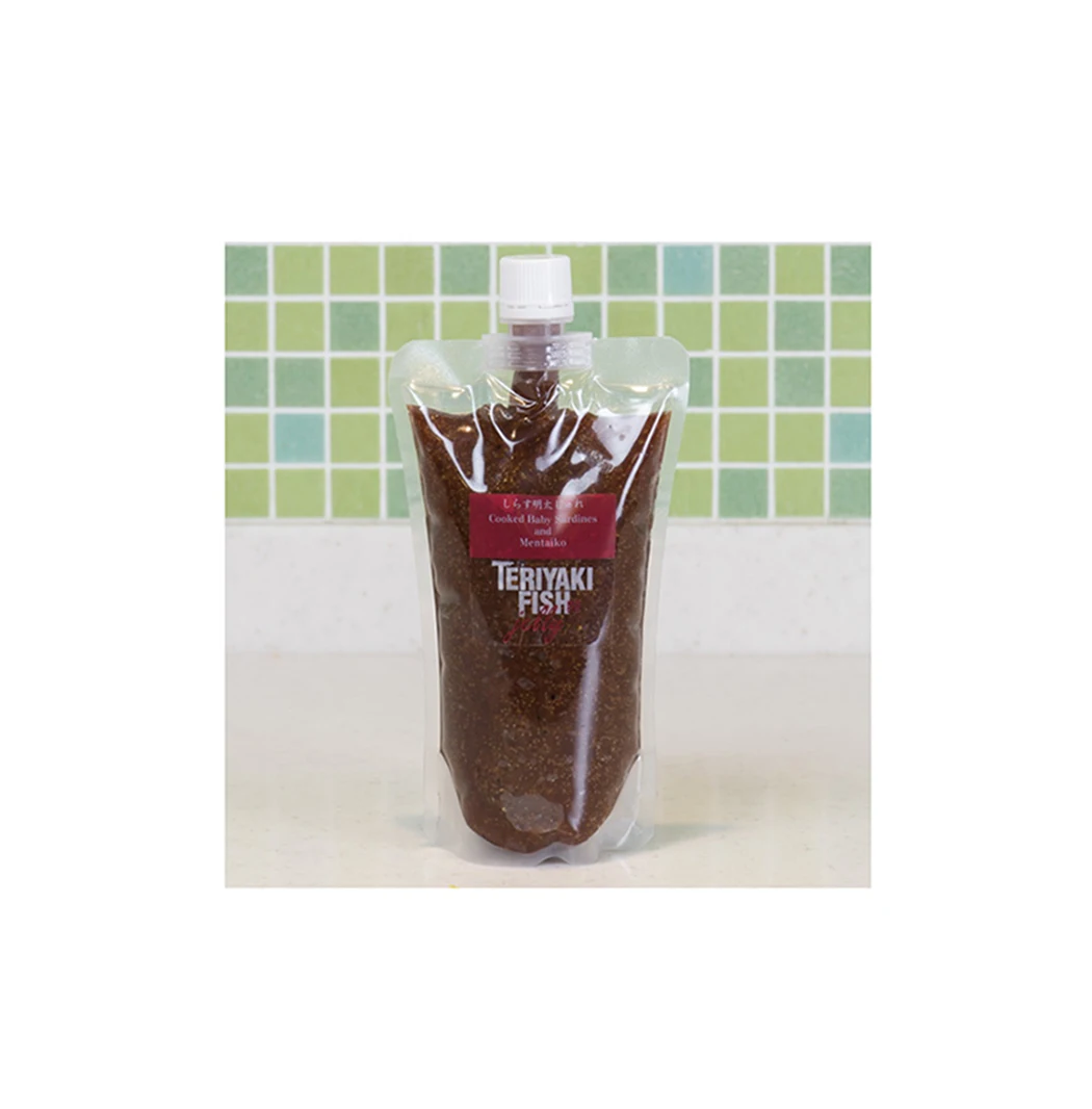 Japanese food TERIYAKI-FISH jelly fresh organic food packaging machine snack