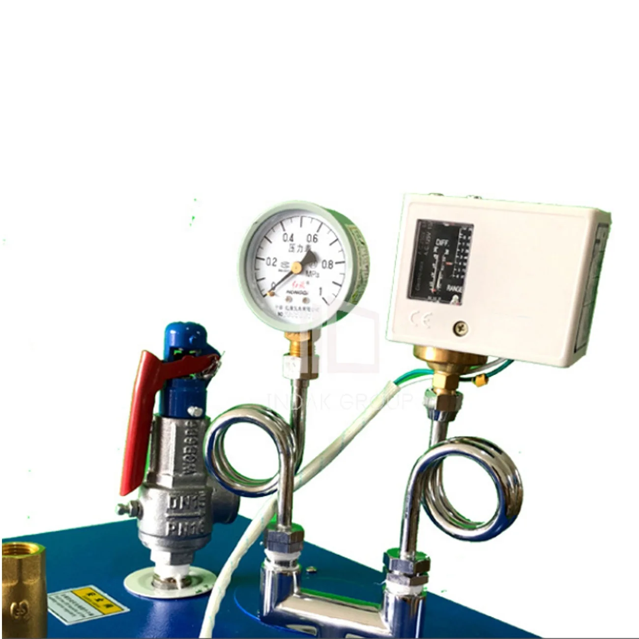 yinda 7.5kw commercial diesel ,natural gas, liquefied gas fueling steam bath generator with gas burner