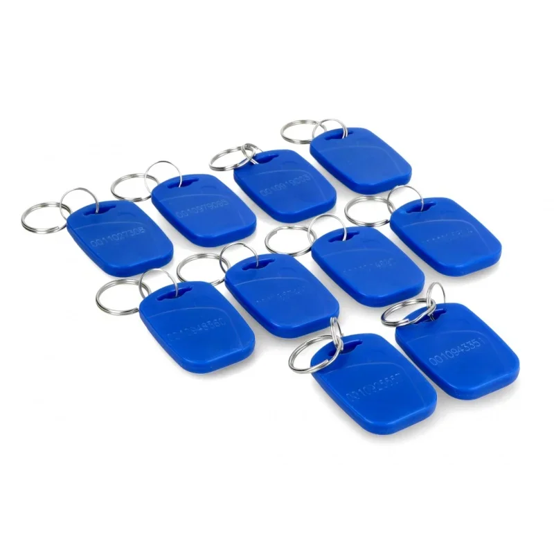 Custom QR Code Printing 125KHZ T5577 Rewritable RFID NFC Keychain/Keyfob
