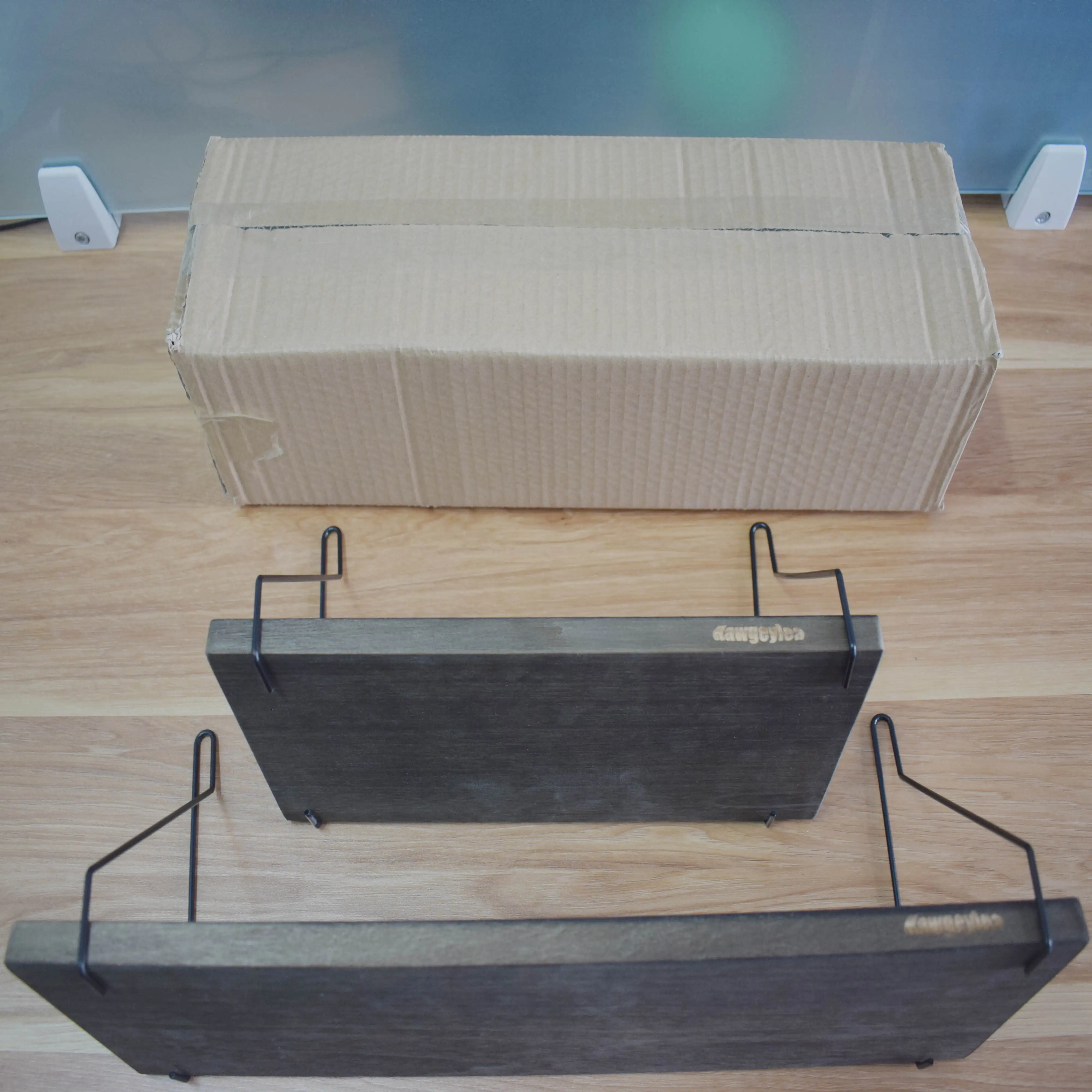 Деревянная настенная полка бренда Hawgeylea оптом