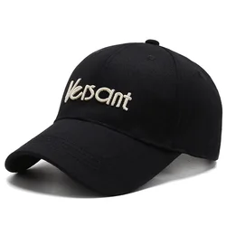 Casquette 6 панелей бейсболки для мужчин и женщин хлопковые дизайнерские с вышивкой на