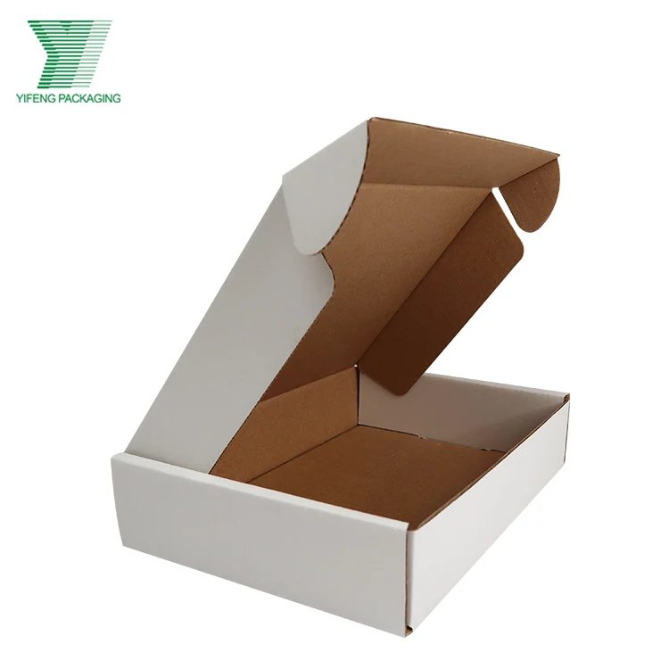 In Stock Luxury Double Side Printing Logo Corrugated Shipping Mailers Printing wig hair packaging boxes