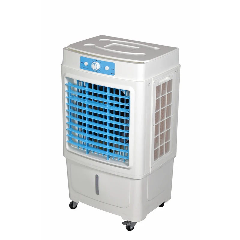 
 Низкий уровень шума Быстрая отправка Испарительный воздухоохладитель 2020 Вьетнам Лидер продаж 5000m 3/h35L пластиковая крышка Мини Портативный воздухоохладитель для дома  