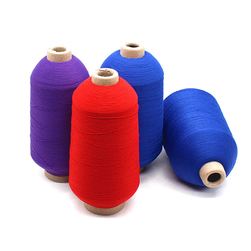 High order quantity big 40/2 high strength polyester sewing threads hanks 500yard cone for weaving in daily basis