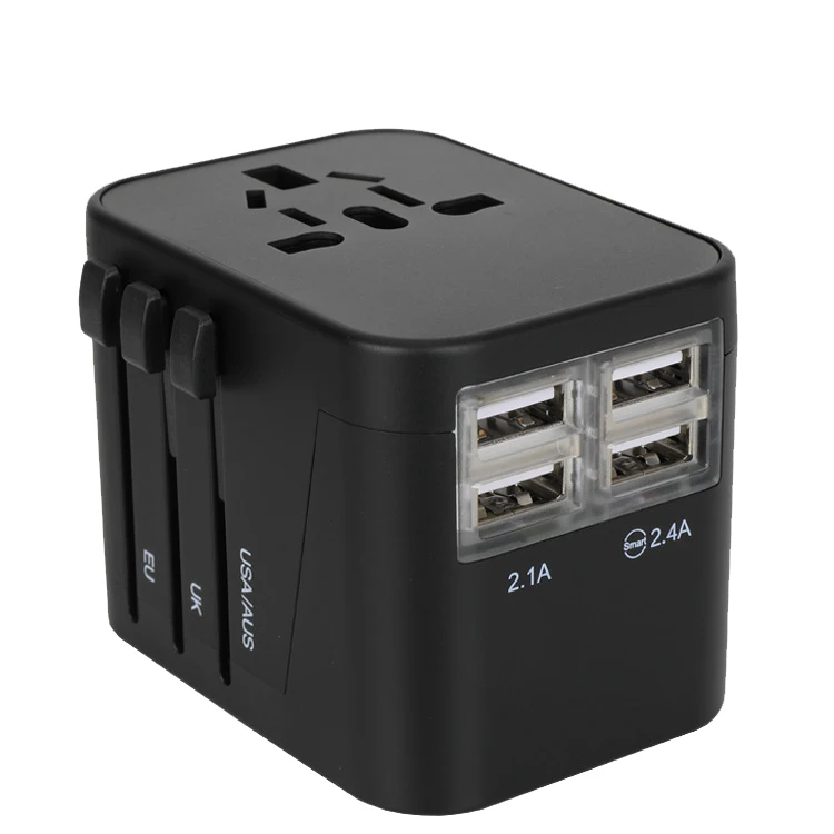 Hot Selling Worldwide Universal Travel Wall Charger Adapter Plug AU UK US EU Plug Adapter For iPhone Custom Logo
