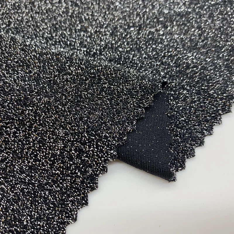  Hot selling sparkle shiny lurex fabric