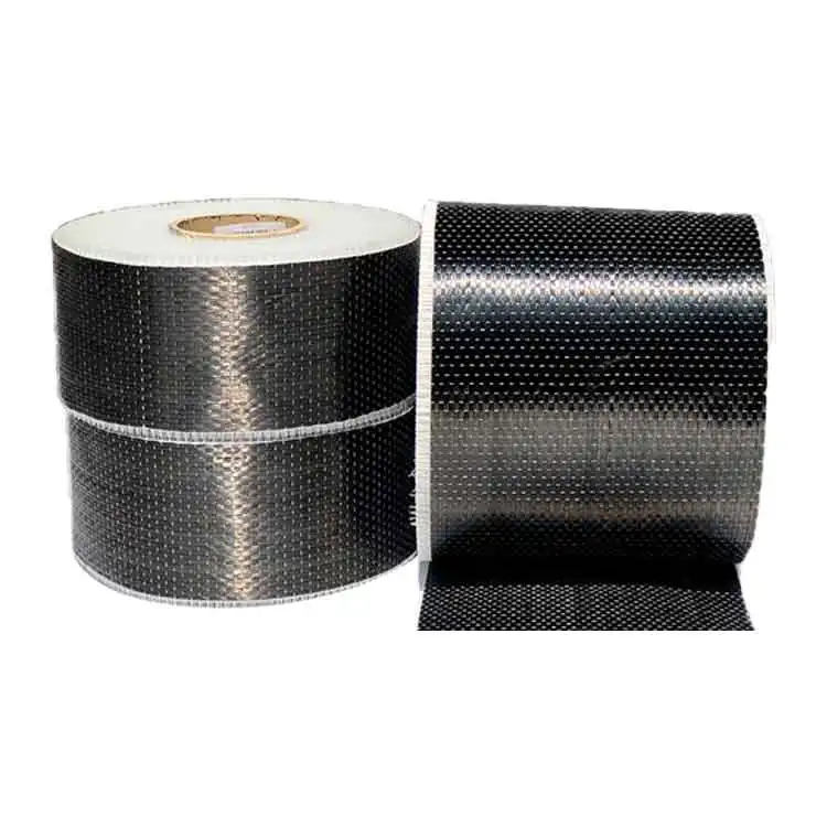 12k 200gsm 300gsm UD ткань из углеродного волокна пряжи