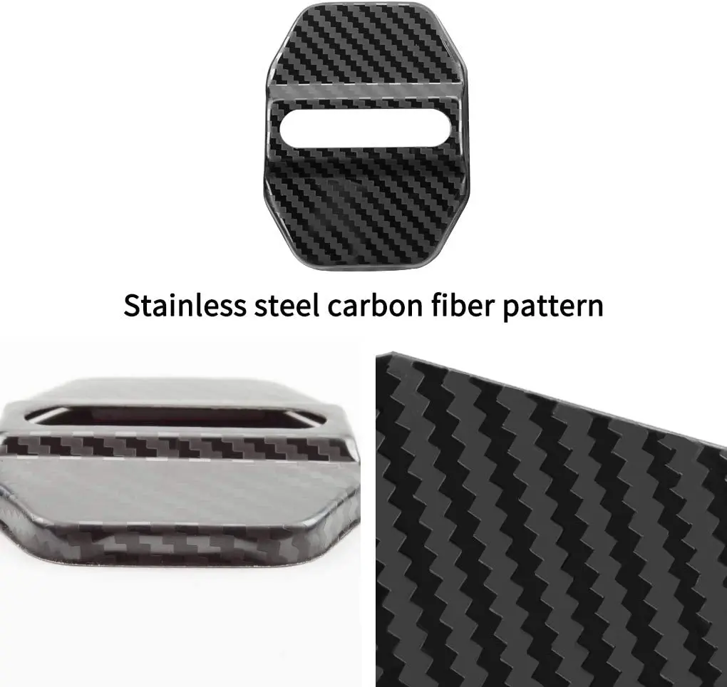 Auto Accessories Interior Protective Lock Hook Car Door Buckle Cover for BMW F30 F31 F34 F35 F36 F10 F11 M3 M5 X1 X2 X3 X4 X5 X6