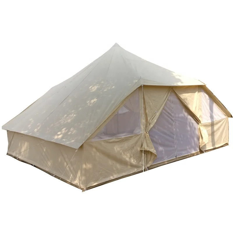 Thicker Oxford Canvas Tents Glamping Luxury Outdoor For Camping