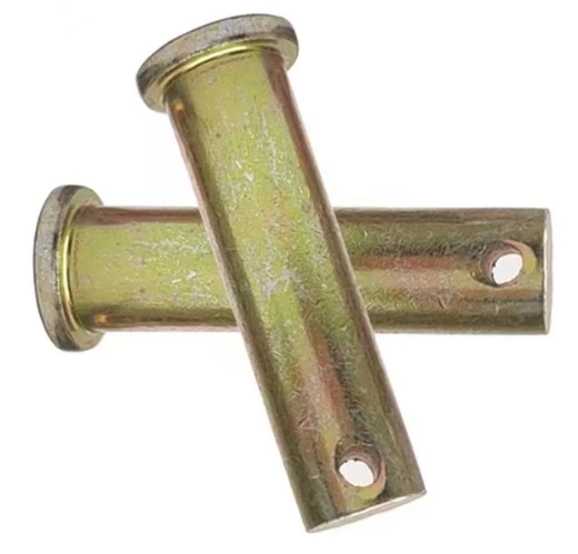 Q235 carbon steel color-plated flat head with perforated dowel pin M8 matching cotter pin