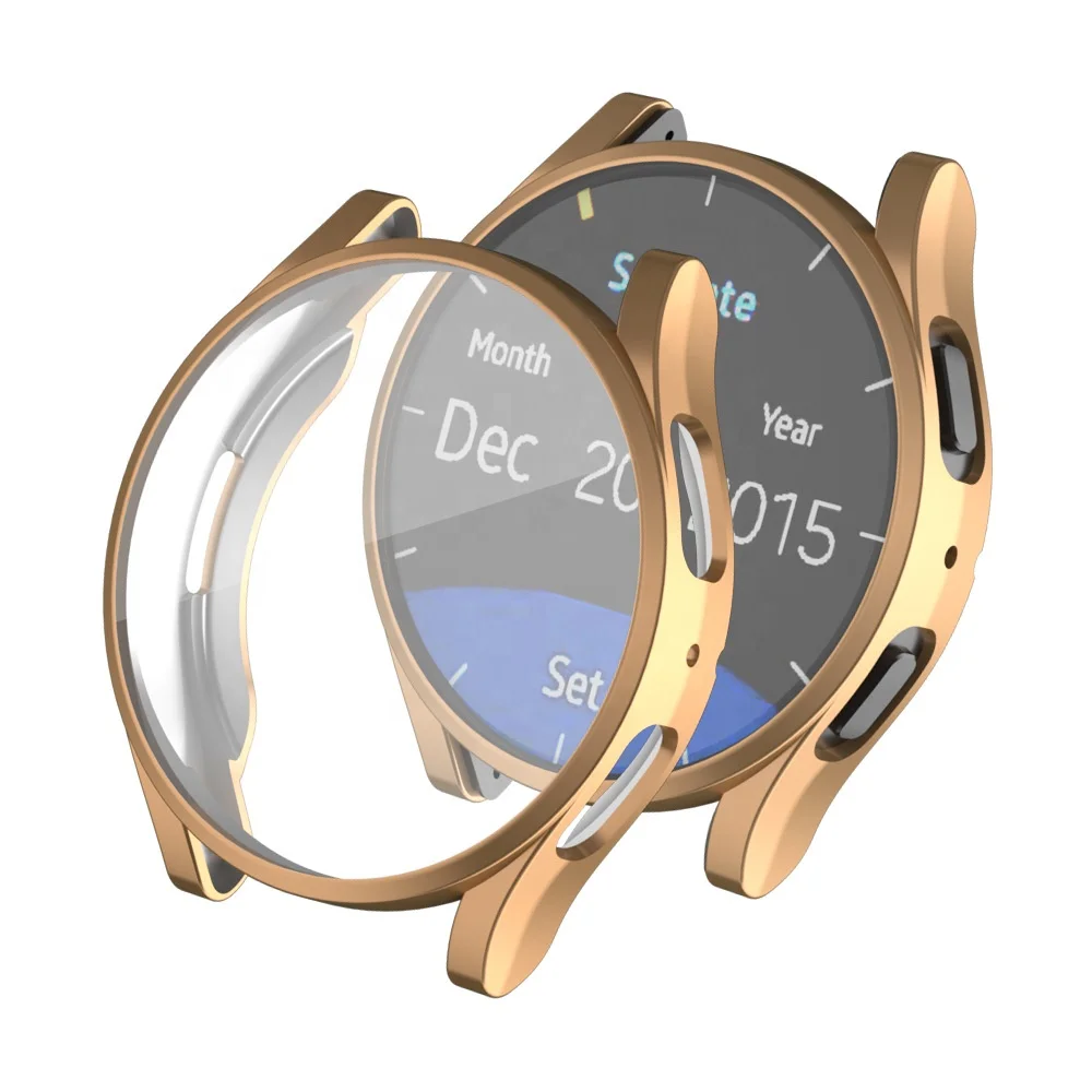 Screen Protector Full Cover Plating TPU Shell Protective Case For Samsung Galaxy Watch5 Smartwatch