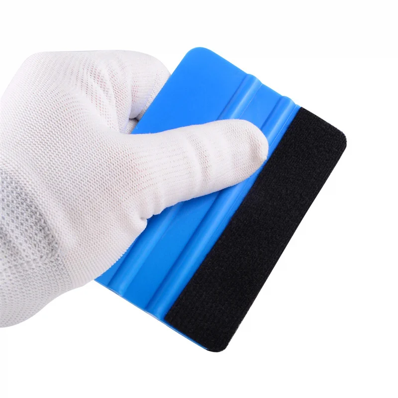 Factory price 10*7cm Squeegee Vinyl Film Tool Scraper Car Scraper With Custom Logo