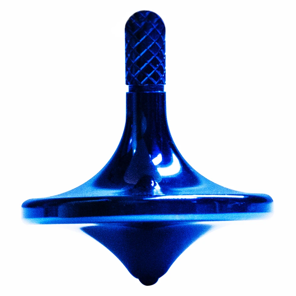 Custom Stainless Steel Spinning Top Precision Adult Kids Mini Desktop Gyroscope  Reduce Stress Toys