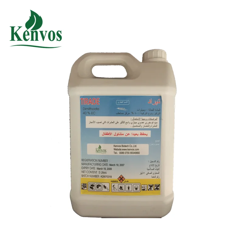 Диметоат 40% EC, диметоат 98% Tech, диметоат 98% TC CAS 60-51-5