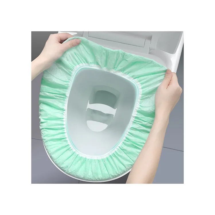 China Best Cotton Single-piece-Set Linter disposable toilet seat cover