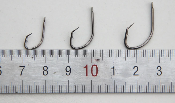 Split Shot Hook Freshwater Saltwater Fishing Hooks High Carbon Steel Strong Forged high carbon steel fishing hooks