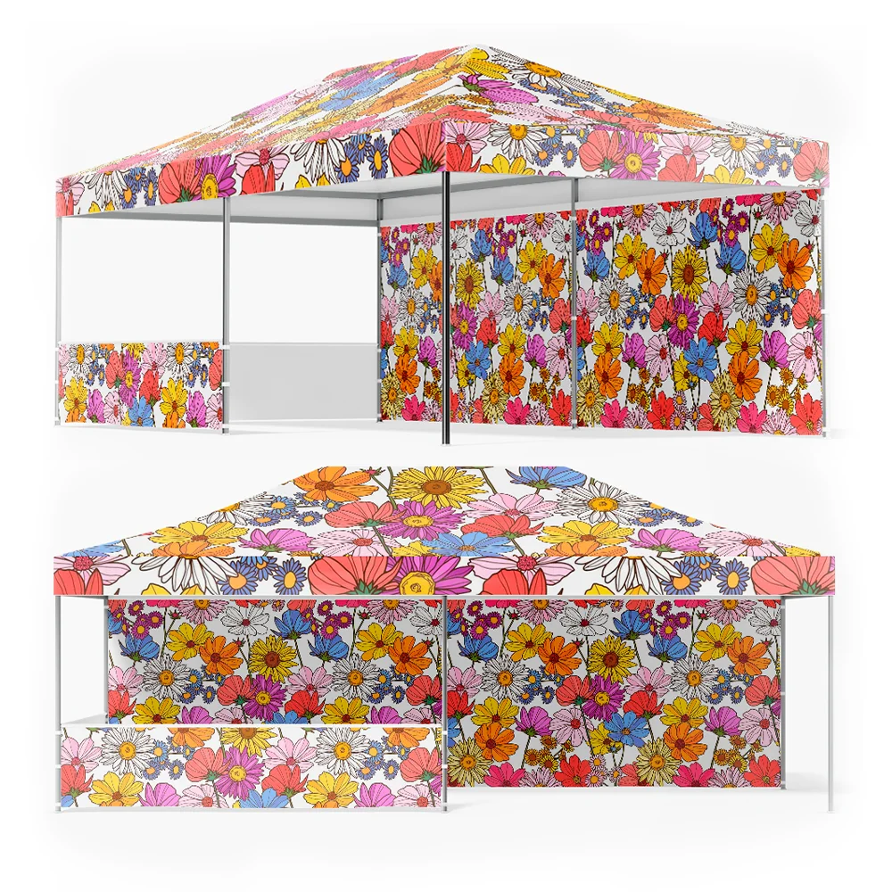 Hexagon Aluminum Frame Sports Canopy Auto clear Pop up Work Waterproof 10x20 Tent