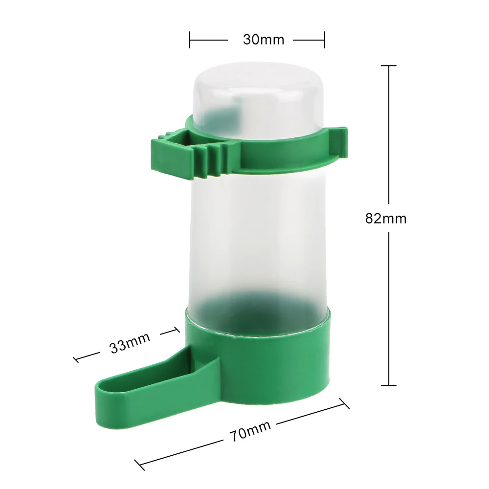 Hot Selling Chicken Pigeon Bird Water Bottle Drinker Automatic Drinker for Birds Small Bird Drinker and Feeder