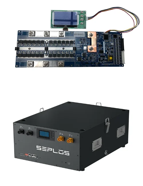 Seplos manson 48V 230Ah LiFePO4 Lithium Phosphate Battery Pack DIY Kits Set Case with cabless Assemble Box Without Cells