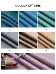 2022 Factory Wholesale High Quality Ready Made Custom Make Design Emboss Blackout Window Curtain for Living Room