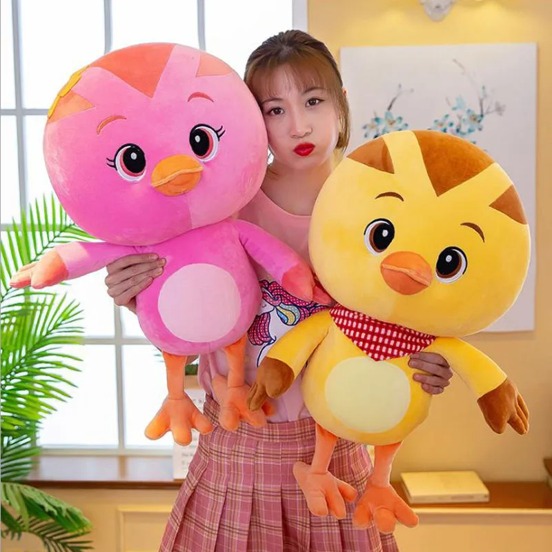
2020 Hot sale Animal Stuffed Plush Chickens Toys Kids and Baby Soft Toys Home Decorations Girlfriend Gifts 28cm 