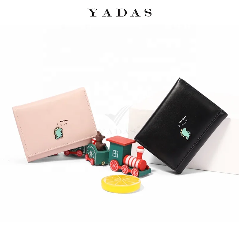 wallet dragon cartoon pattern lovely kids gift Christmas promotion OEM RFID New Design Luxury PVC Credit Card Wallets Front