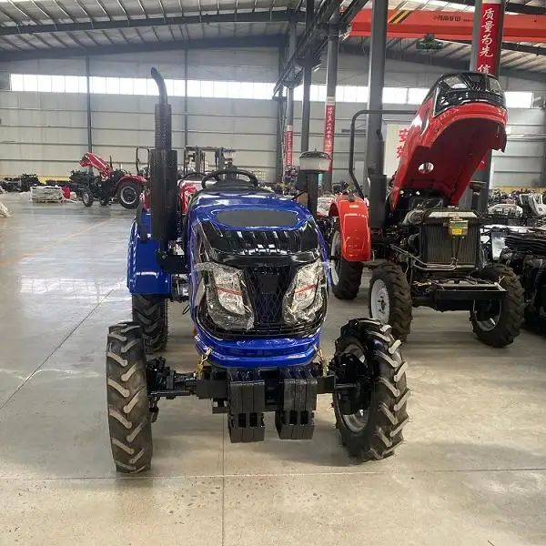 Mini 4x4 Agricultural Tractors with 50HP to 200HP Rated Power Gearbox and Core Components for Retail Industries