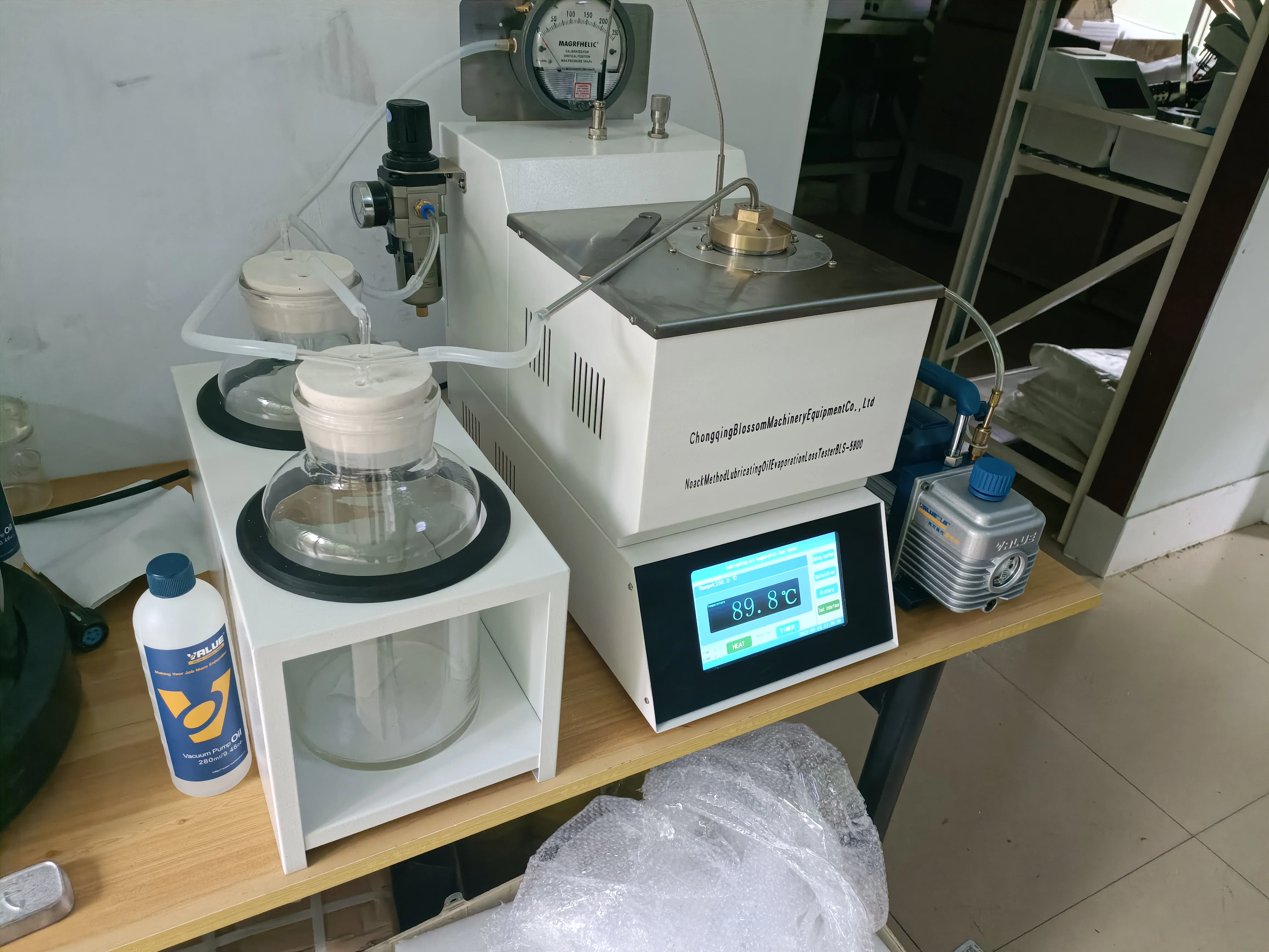 Lubricating Oil Testing Machine ASTM D5800 Noack Evaporation Loss Tester