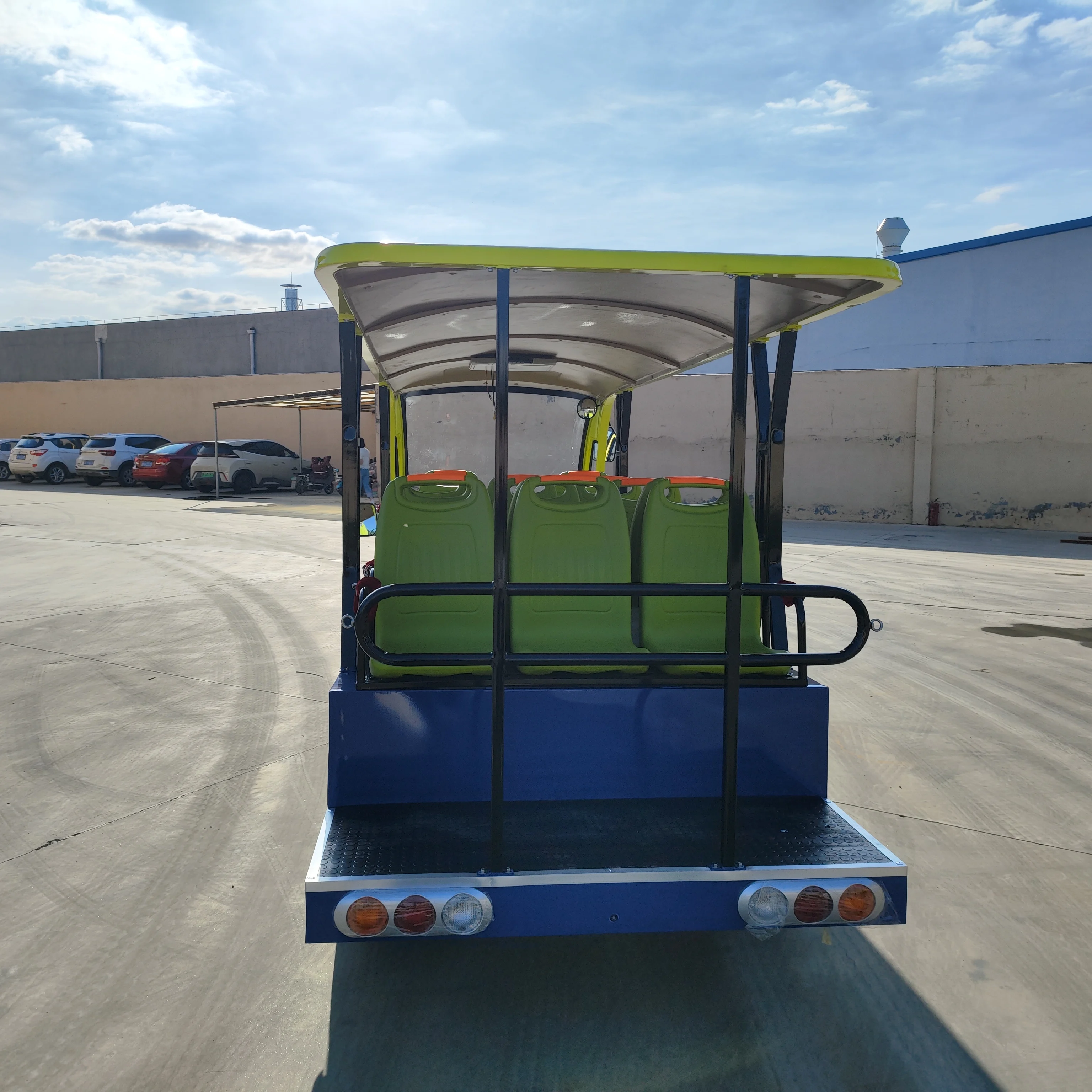 14-Seater Open-Top Sightseeing Car Hotel Scenic Area General New Energy Lithium Battery