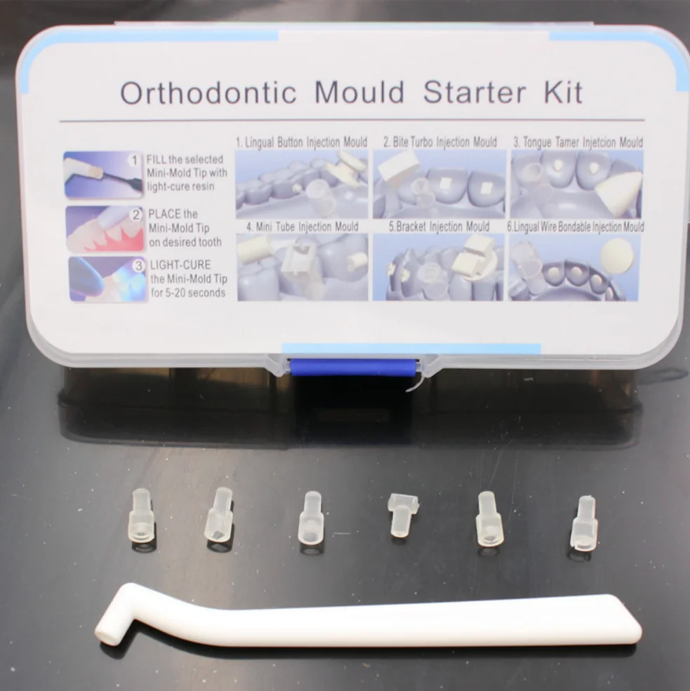 Dental Mini Orthodontic Quick Built Accessories Tool injection Mould Starter Kit