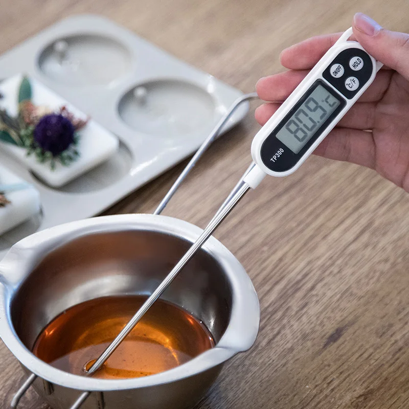 2024 New Household Kitchen Electronic Temperature Bbq Food Cooking Thermometer Dining Tools Digital Thermometer