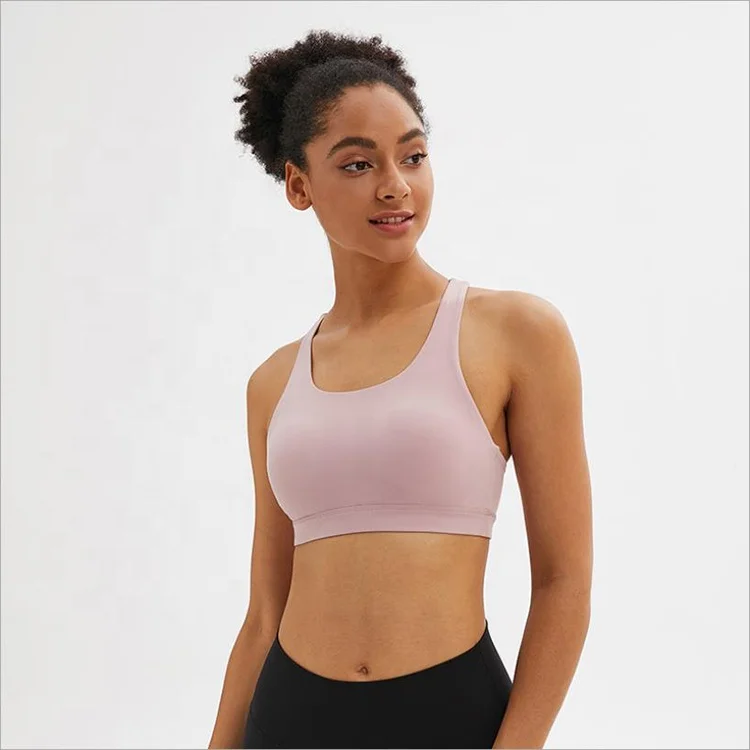 
2020 Custom Yoga Gym Sports Quick Fit Sexy Fitness High Impact Yoga Sport Bra Top Fitness 