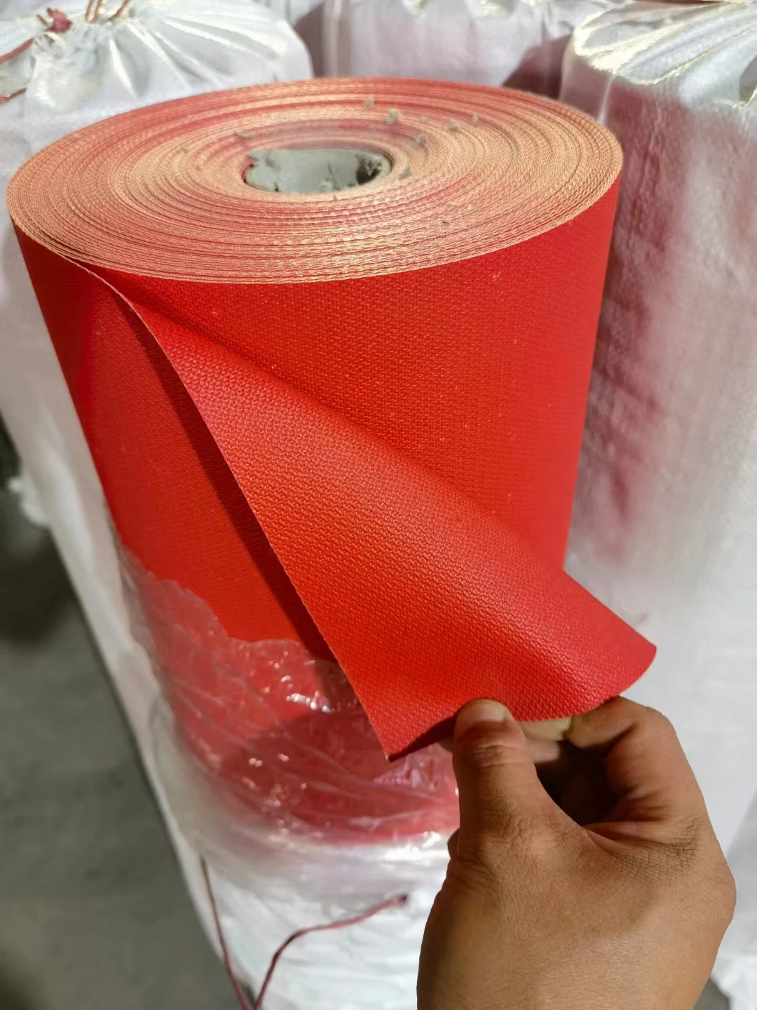 Color silicone rubber coated glass fiber fabric fire retardant silicone fire retardant cloth