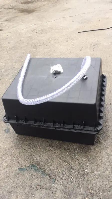 ZD-7 Plastic  battery box use for 24V120Ah gel battery with heat protection