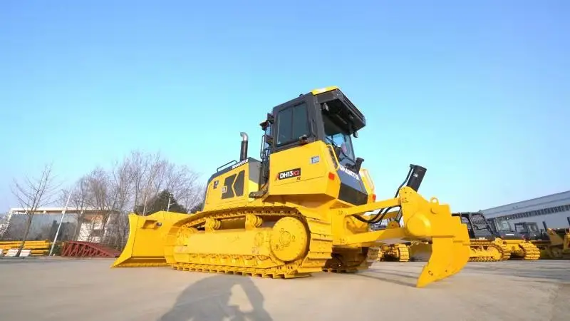High Quality Bulldozer DH13 Hydraulic Load Steering System 130Hp Pushdozer with Single Shank Ripper