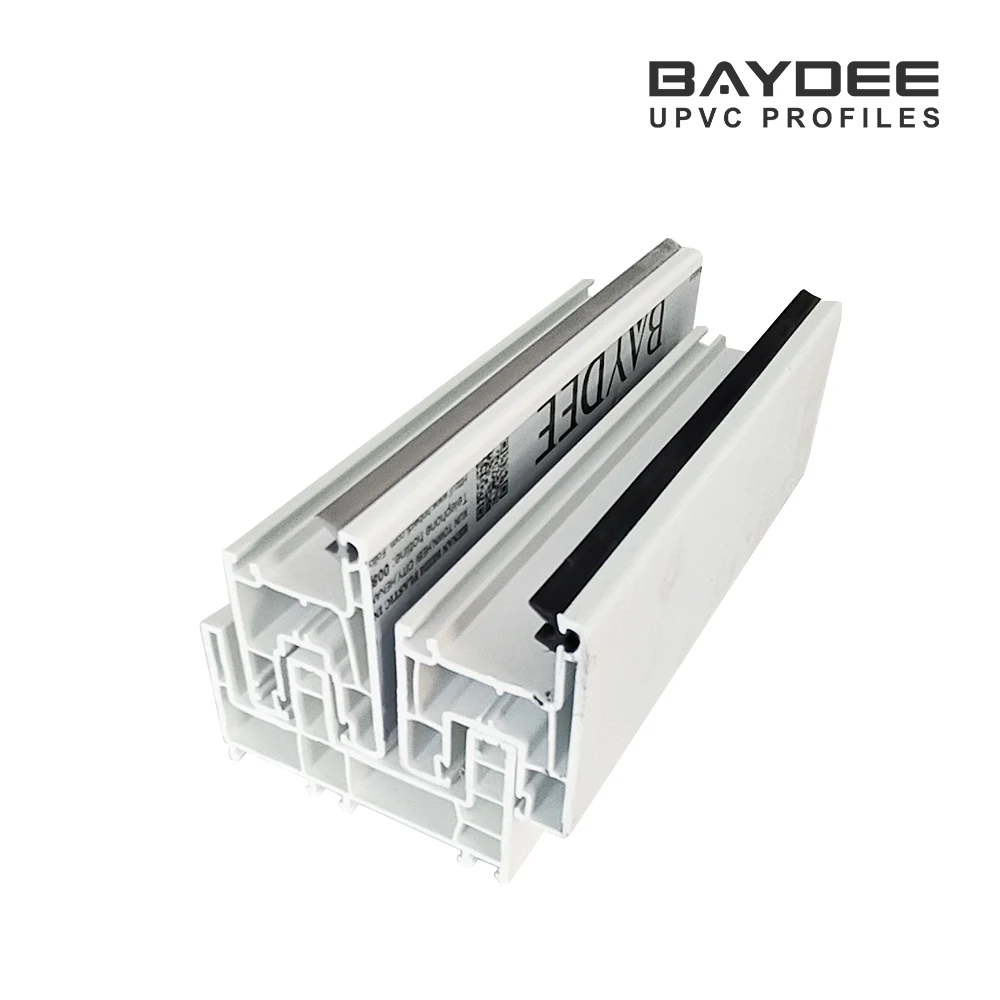 Best seller factory price plastic manufacturer sliding windows pvc windows and doors profiles Upvc proifiles