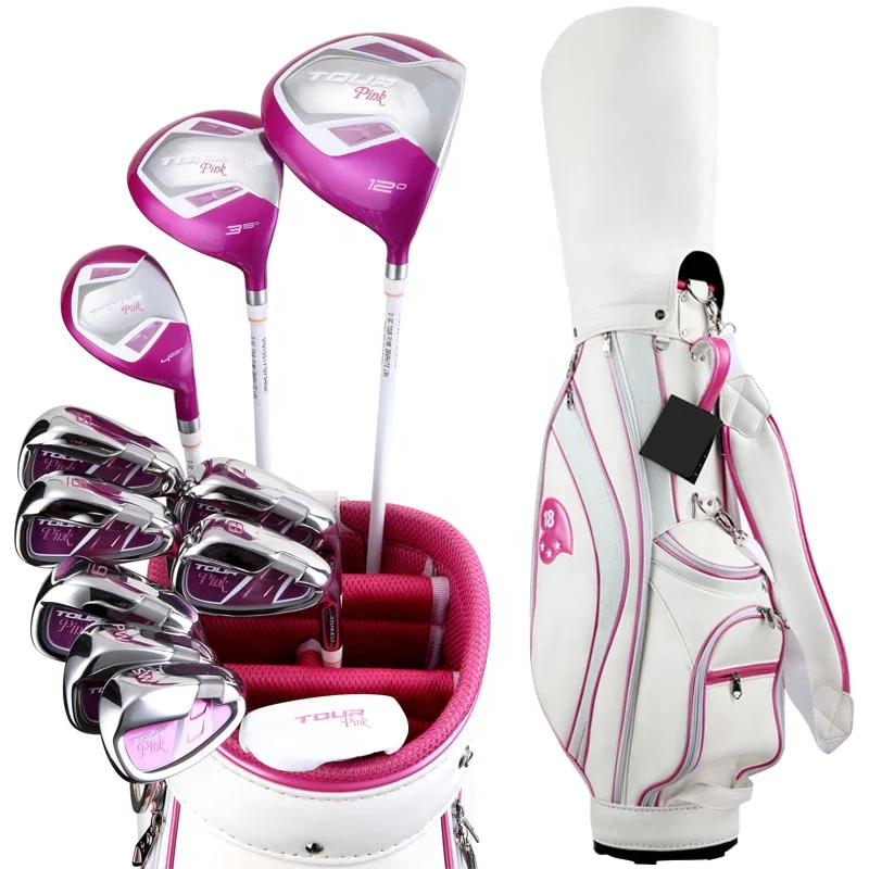 Китайский завод, профессиональный женский полный комплект для гольф-клубов