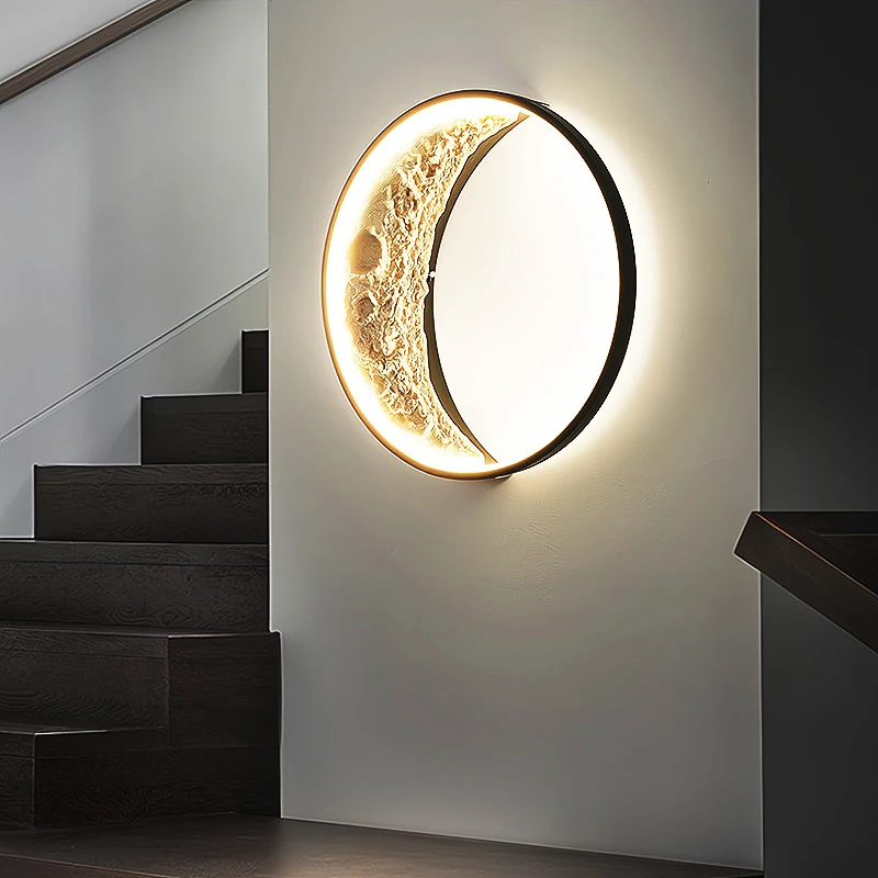 Starry Sky Room Decorative Lights Indoor  Light LED Modern Art Wall Lamp Moon Modeling Star Decorative Moon Lamp