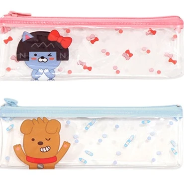 Fashion Factory Wholesale Pencil Case Stationery Bag Pencil Pouch School Zipper Square Sale Custom Novelty OEM North