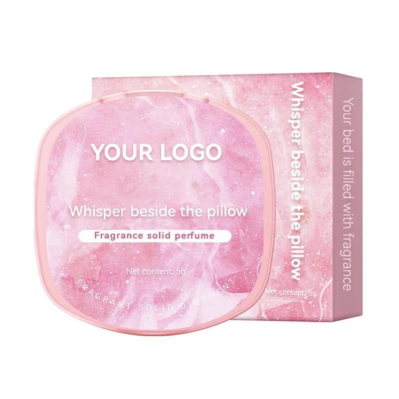MULAN Customizable Portable Solid Perfume Balm Long-Lasting Floral Fragrance Body Deodorant and Aroma