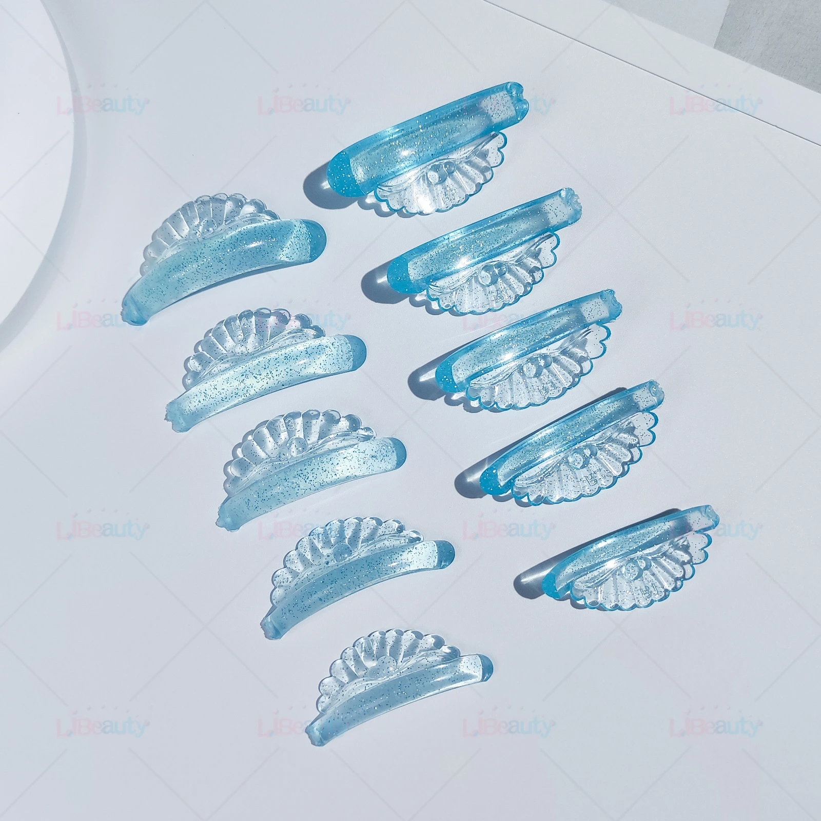 Libeauty Eyelash Lift Roller Self sticky Glueless Lash lift shields Silicone Lash Lamination Rod No Glue lash lift shields